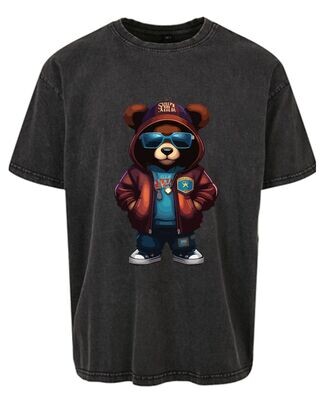 Unisex Oversize Shirt Gangster Teddy