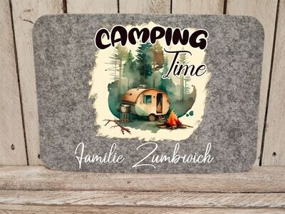 Tischset Camping 2