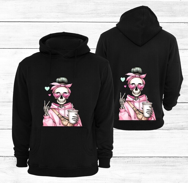 Hoodie  Skull Girl 5