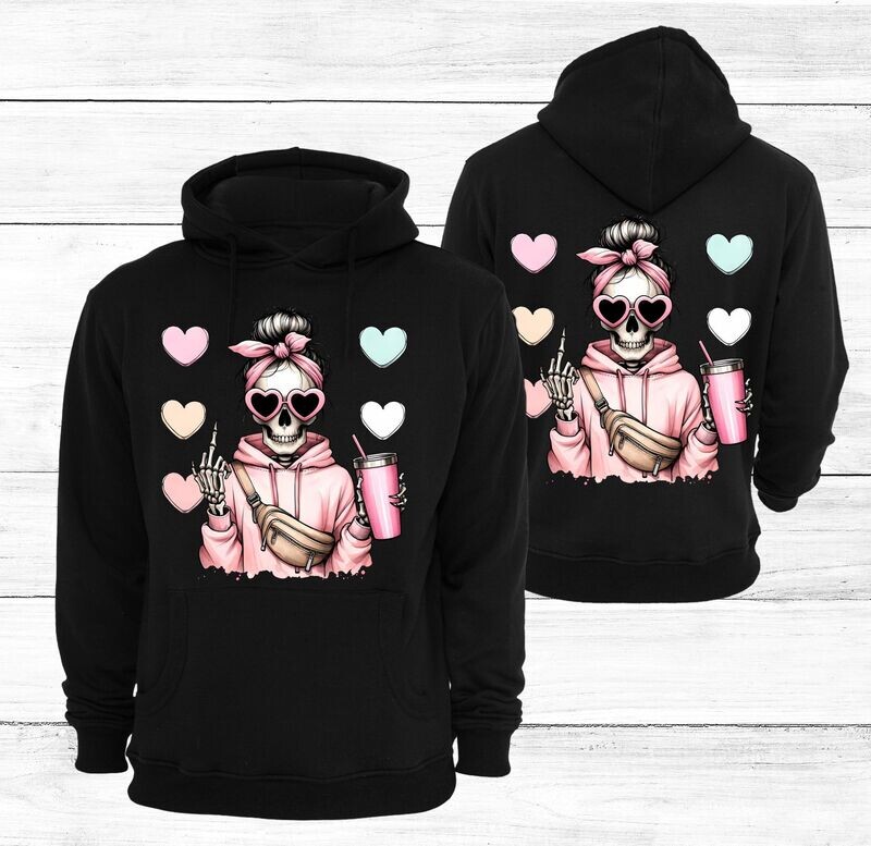 Hoodie  Skull Girl 4