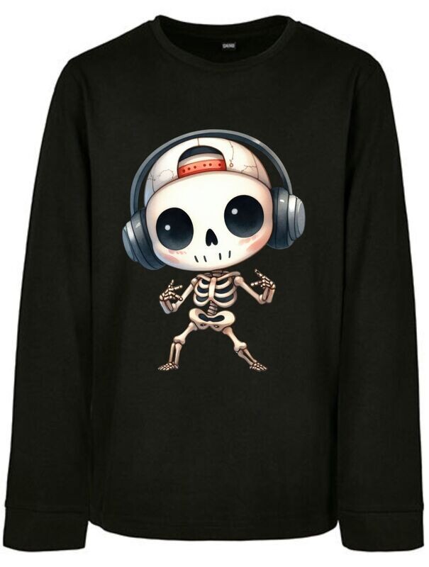 Sweatshirt Skelett Musik 3