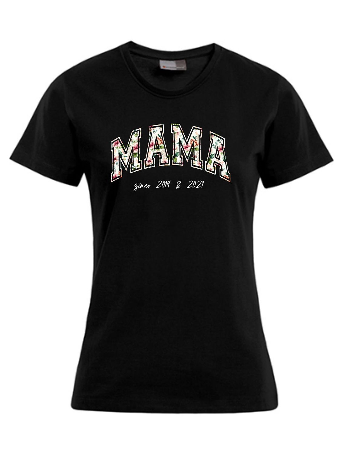 Damen T-Shirt Mama Flower