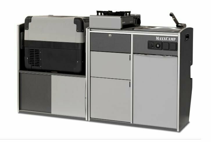 Maxxcamp Kühlbox-Unterschrank silber