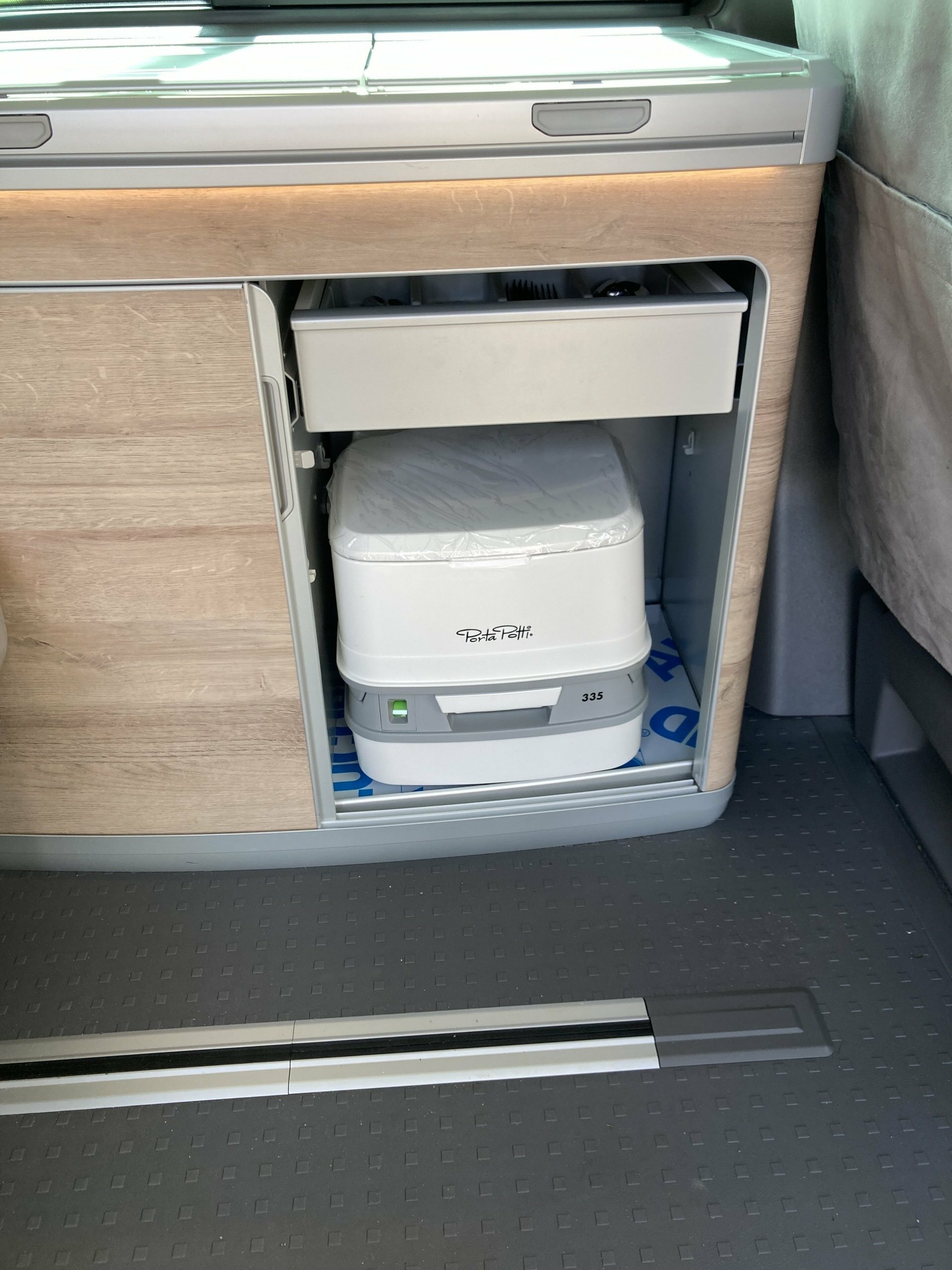 Camping-Toilette Porta Potti für VW California