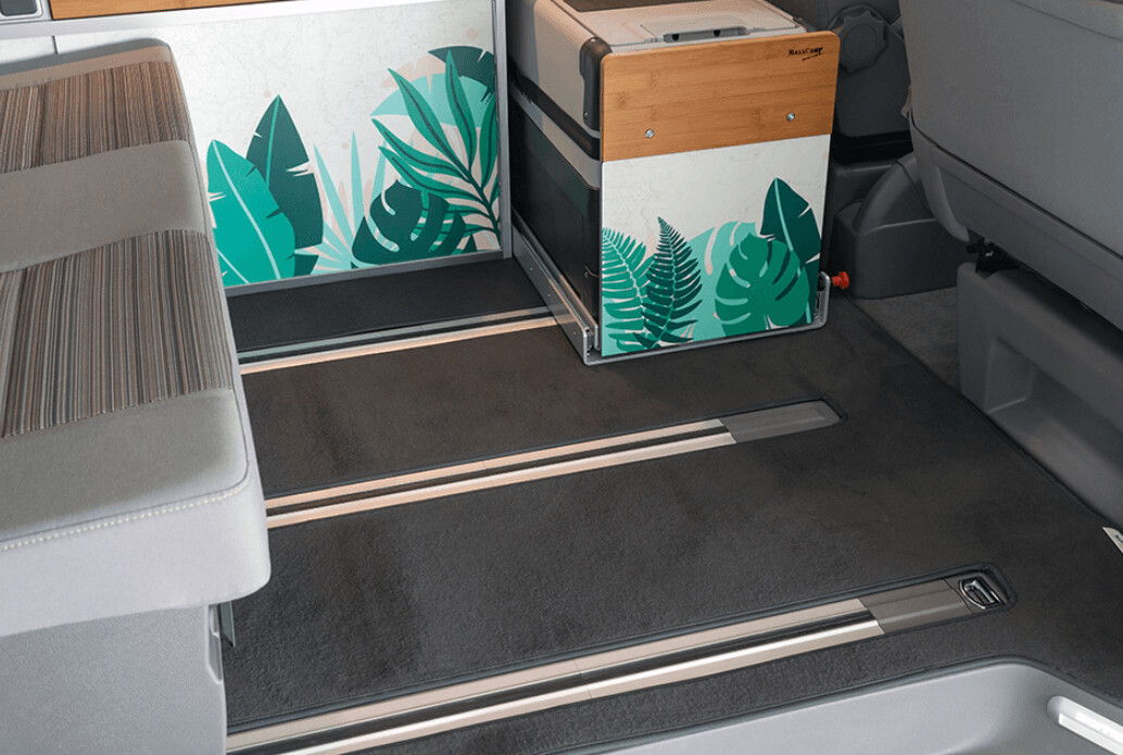 Velour-Teppich für MaxxCamp-Küchen