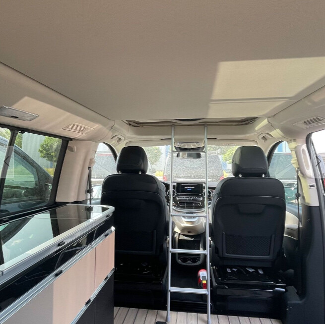 Aufstiegsleiter Aufstelldach Dachbett Mercedes Marco Polo