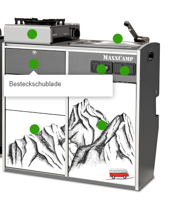Maxxcamp Küchenmodul Compact gebraucht