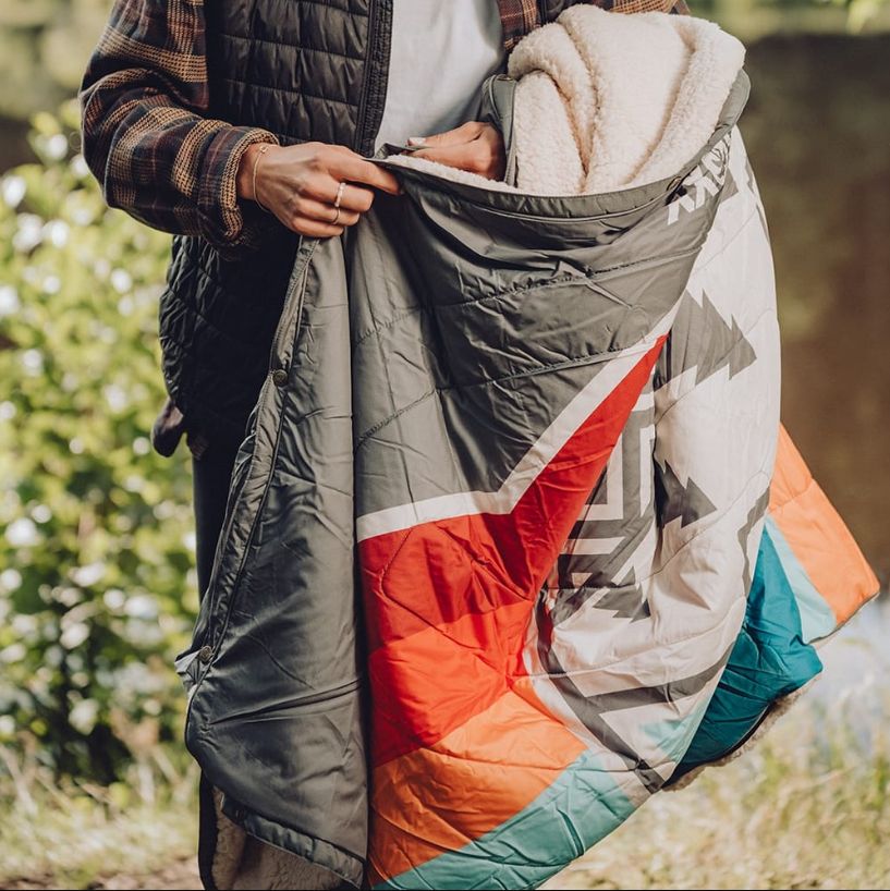 Fiwbnasz Flanelldecke Für Wanderer & Camping – 152x203 Cm, Kuschelig, Waschbar, Perfekt Als Geschenk