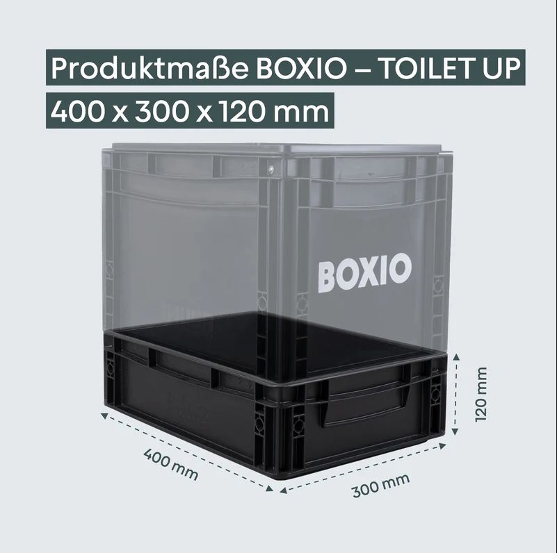 Sitzerhöhung für Trenntoilette | BOXIO - TOILET UP