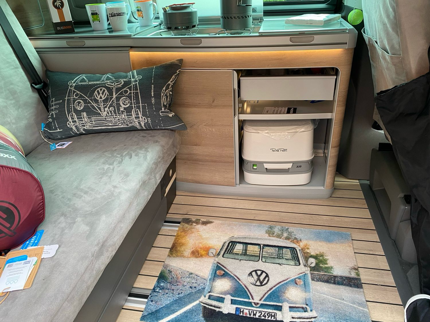 Camping-Toilette Porta Potti für California