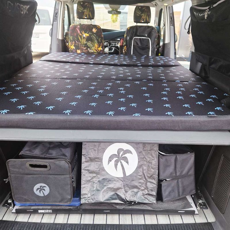 Klappmatratze Palmtree für Volkswagen T5/T6/T6.1 mit 3er Schlafsitzbank