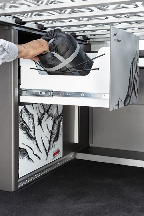 Schubladen-Set VW Grand California MJ´26 Schubladen-Set VW Grand California MJ´26