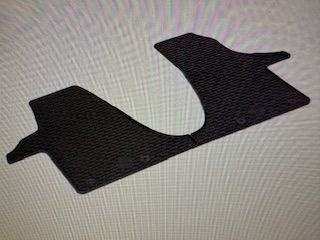 Set Gummifussmatten Fahrerhaus für VW T6.1 California und Multivan