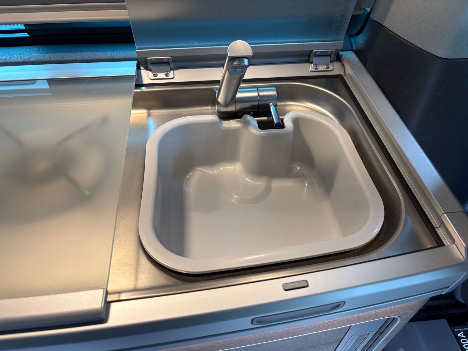 Original VW T5 T6 T6.1 California Camper Spüleneinsatz Kunststoff Spüle Waschbecken Spülbecken