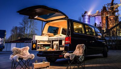 QUQUQ Küchenbox für VW T5/6/6.1 Multivan und California Beach mit 3er Schlaf-Sitzbank QUQUQ Küchenbox für VW T5/6/6.1 Multivan und California Beach mit 3er Schlaf-Sitzbank