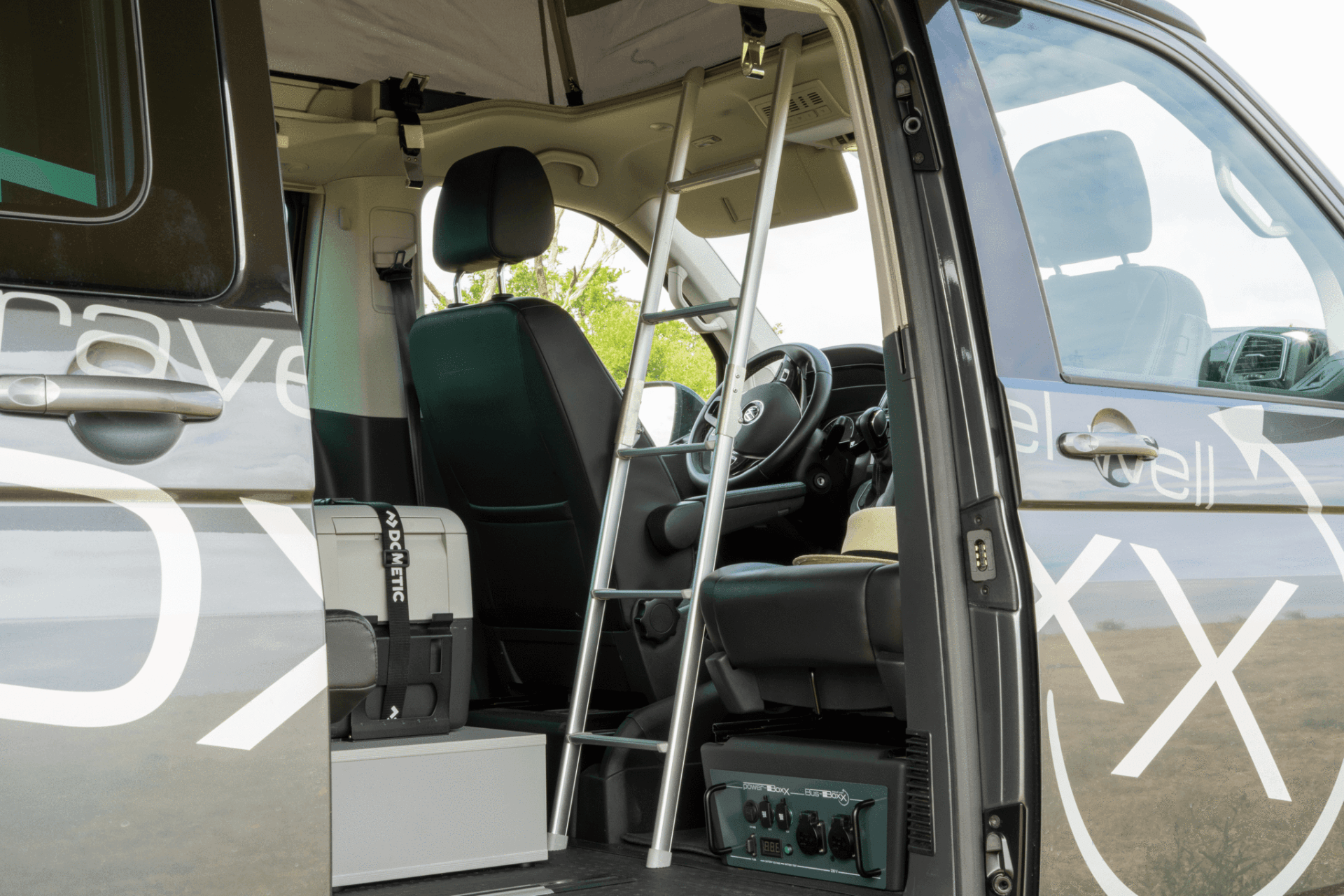 Aufstiegsleiter VW T5/6/6.1 California-Dachbett