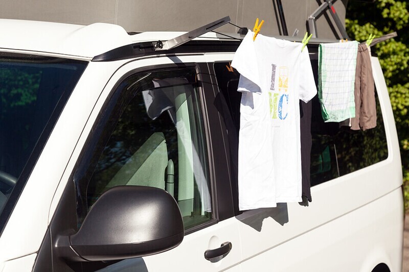 Wäscheleine für Markisenschiene Wäscheleine für Markisenschiene