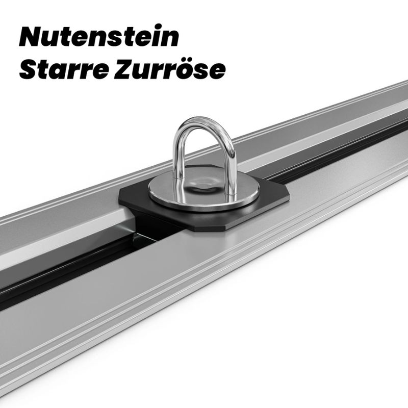Befestigung für VW T7 Multivan & California Bodenschiene mit starrer Zurröse