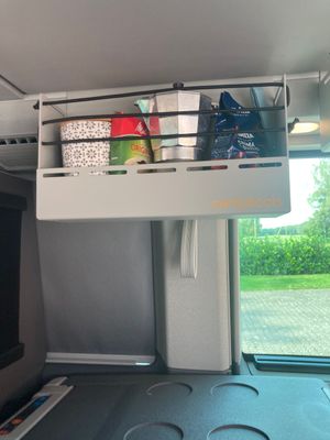 Einhängeregal "Kaffee" für VW T5/6/6.1 California Breite 35 Höhe 19