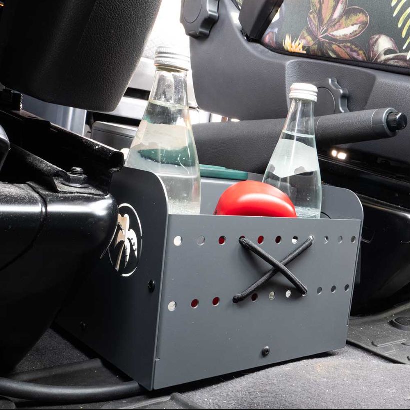 Staubox für die Mittelkonsole