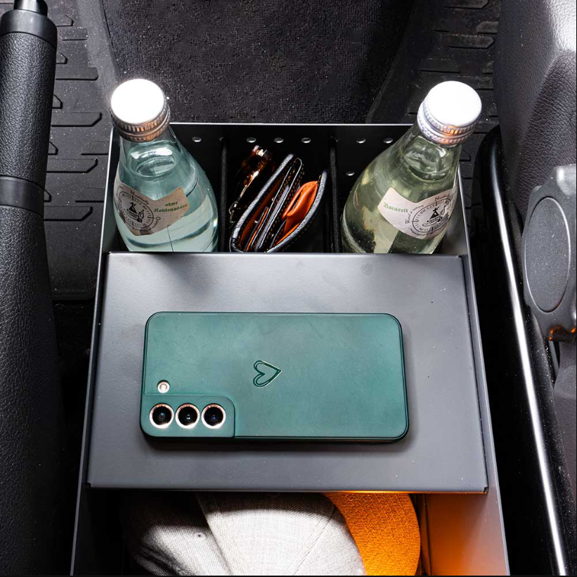 Staubox für die Mittelkonsole