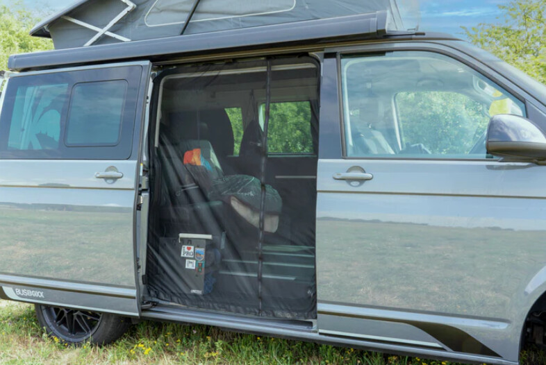 Moskitonetz für VW T5 T6 T6.1 Schiebetür magnetisch Moskitonetz für VW T5 T6 T6.1 Schiebetür magnetisch