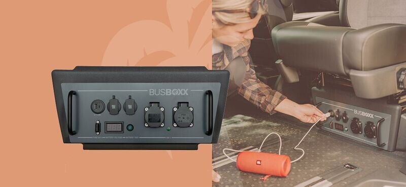 Stromversorgung 230-Volt-Außenstrom-Anschluss PowerBoxx