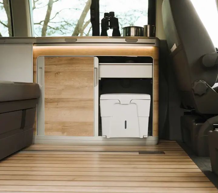 Kompakte Trenntoilette WandaGO Lite ohne Chemie