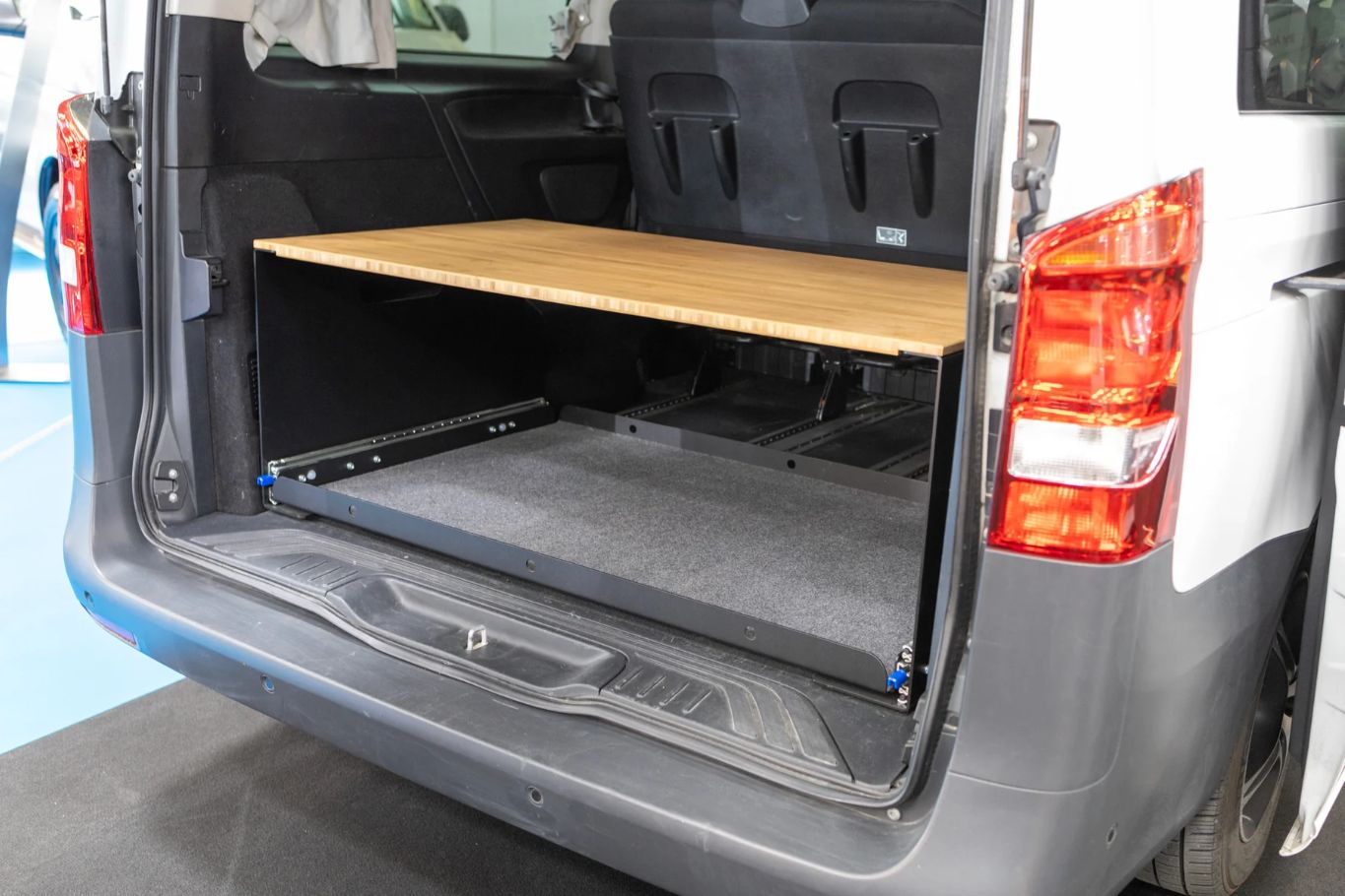 Heckablage und -auszug Mercedes V-Klasse, Marco Polo Activity & Horizon Heckablage und -auszug Mercedes V-Klasse, Marco Polo Activity & Horizon