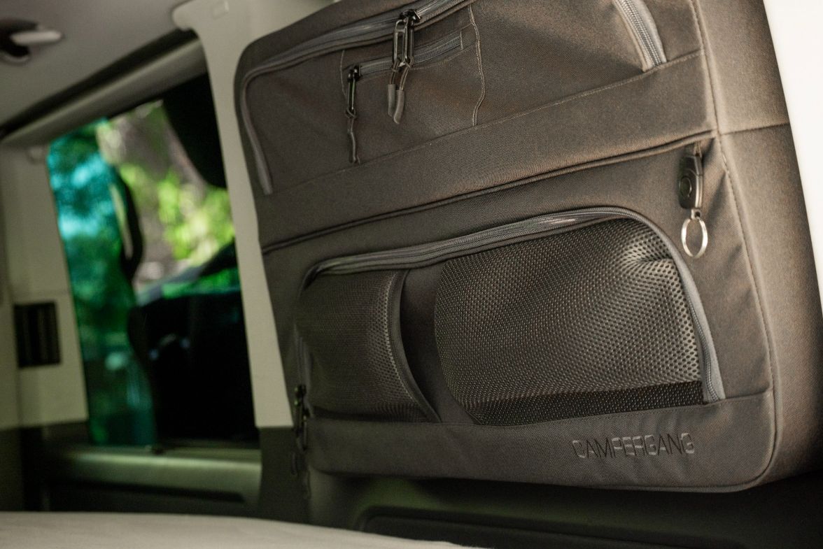Fenstertasche California Beifahrerseite schwarz Fenstertasche California Beifahrerseite schwarz