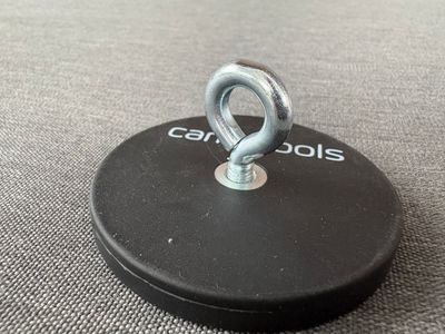 Haftstarker Magnet mit Ringschraube für schnelle Befestigung
