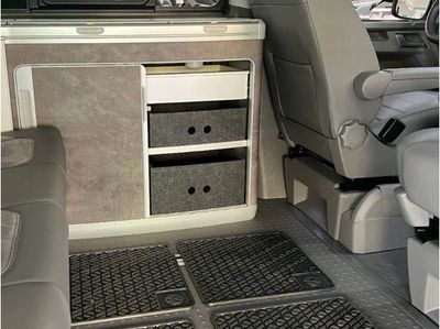 Schrank-Staubox Filz für VW California Küchenschrank rechts Schrank-Staubox Filz für VW California Küchenschrank rechts
