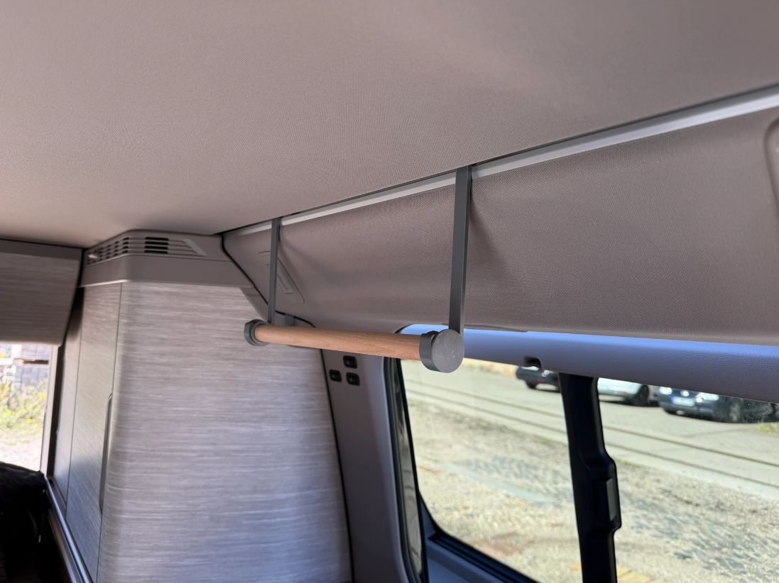 Küchenrollenhalter Dachleiste VW T7 California Alu Küchenrollenhalter Dachleiste VW T7 California Alu