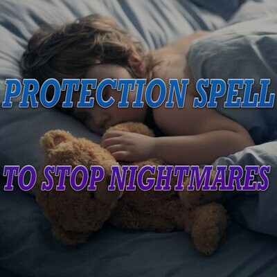 Stop the Nightmares Spell Stop the Nightmares Spell
