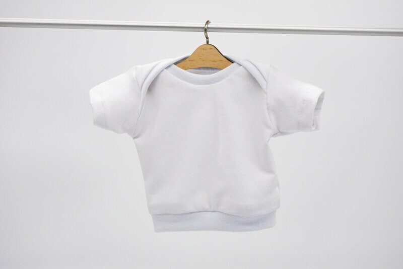 Puppen T-Shirt || weiß || für Puppenbabys und Puppenkinder zwischen 40 und 50 cm Puppen T-Shirt || weiß || für Puppenbabys und Puppenkinder zwischen 40 und 50 cm
