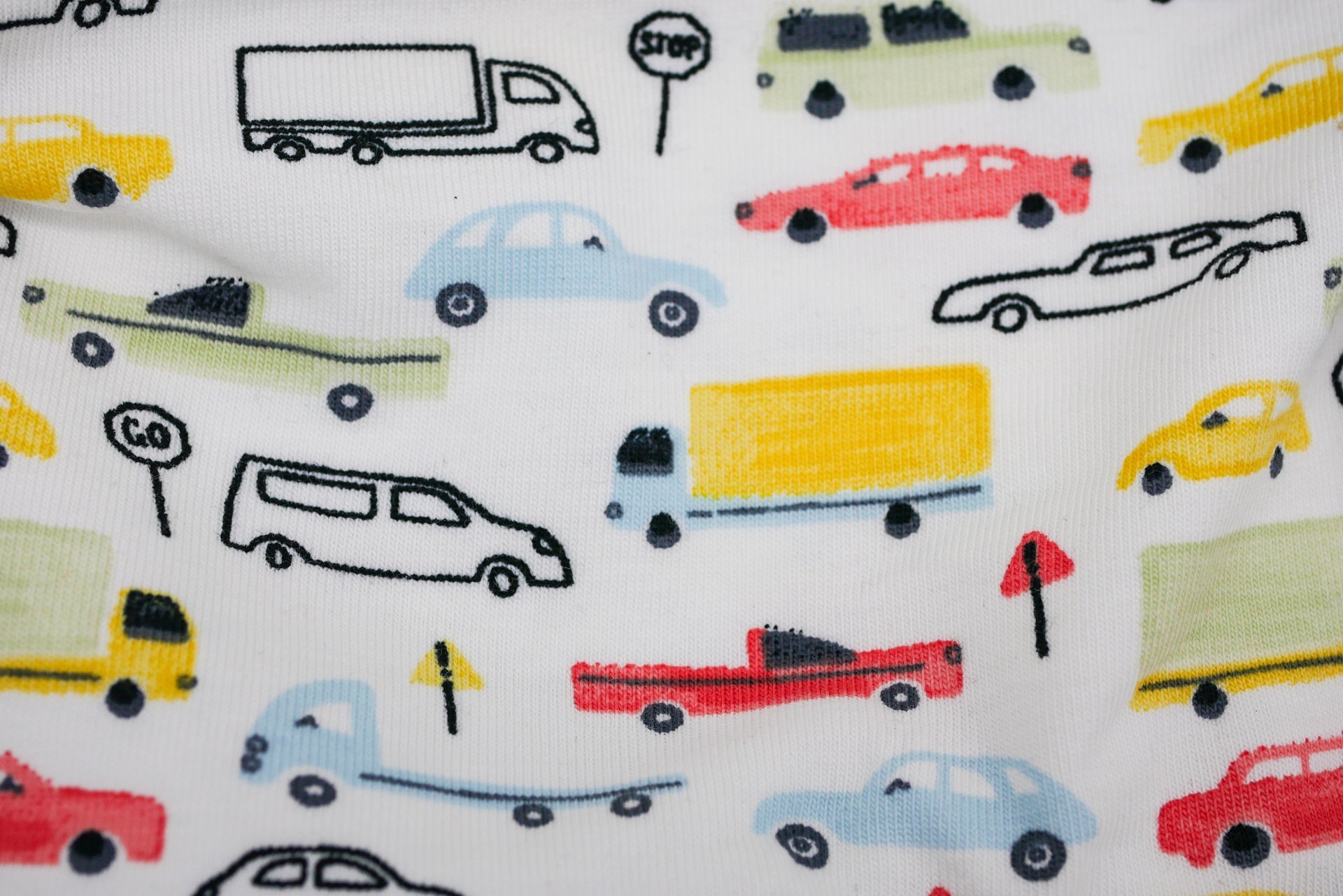Puppen Pullover || bunte Autos|| Pullover für Stoffpuppen von Elsklinger || für Puppenbabys und Puppenkinder zwischen 45 und 50 cm