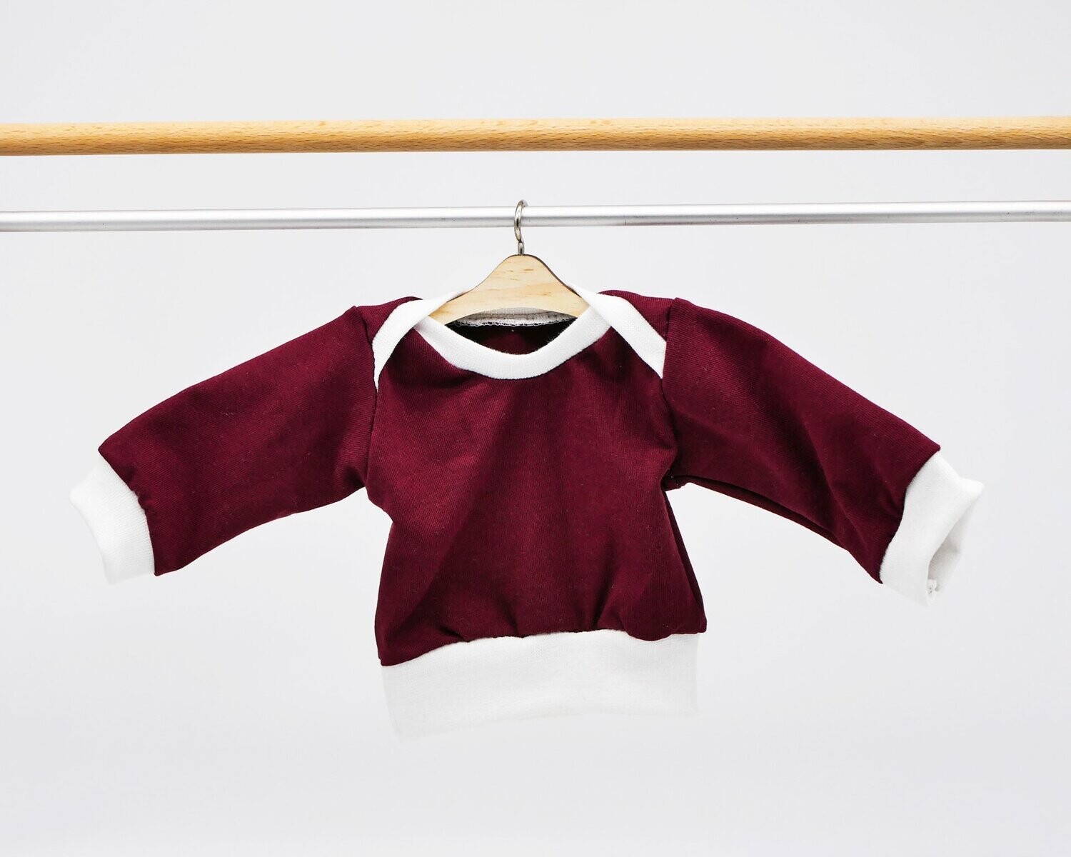 Puppen Pullover || weihnachtlicher Pullover|| Pullover für Stoffpuppen von Elsklinger || für Puppen zwischen 45 und 50 cm