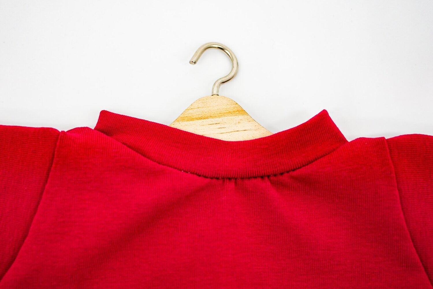 Puppen Pullover/ Jacke || rot uni || Pullover für Stoffpuppen von Elsklinger || für Puppen zwischen 45 und 50 cm