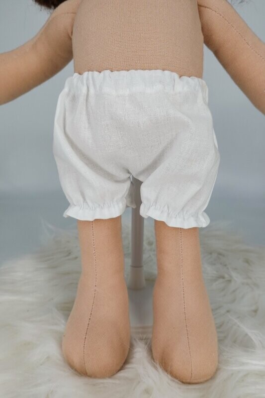 Unterhose für Puppen || weiß ||| Für Puppen zwischen 40 und 50cm