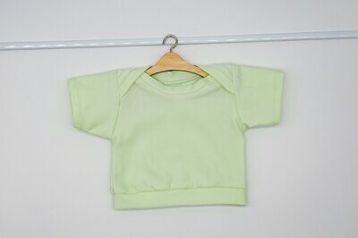 Puppen T-Shirt || hellgrün || für Puppenbabys und Puppenkinder zwischen 40 und 50 cm