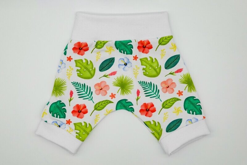 Puppenhose || Blätter und Blumen || Für Puppen zwischen 40 und 50cm