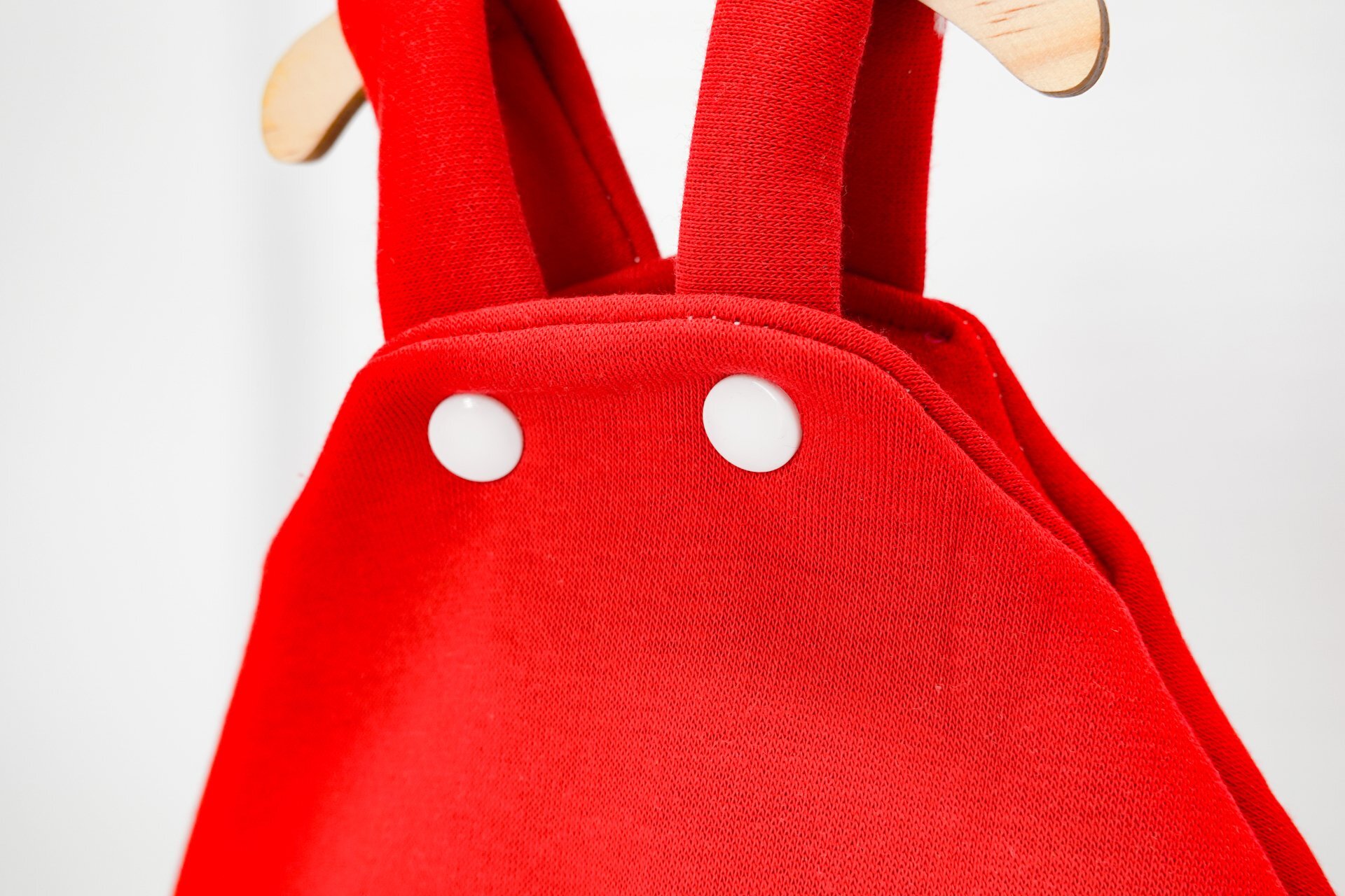 Latzhose || rot || Latzhose für Puppen zwischen 40 und 50cm