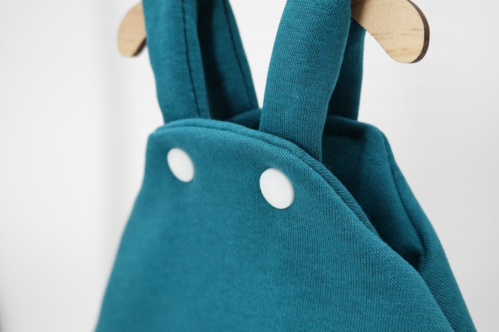 Latzhose || ozeanblau || Latzhose für Puppen zwischen 40 und 50cm