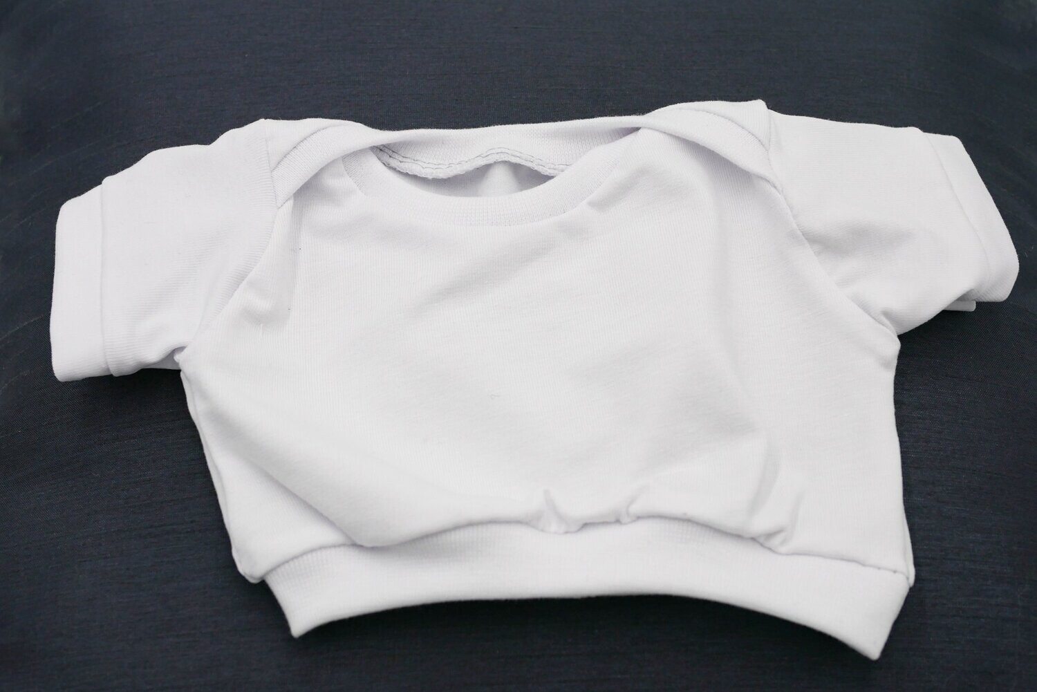 Puppen T-Shirt ||weiß uni || für Puppen zwischen 40 und 50 cm