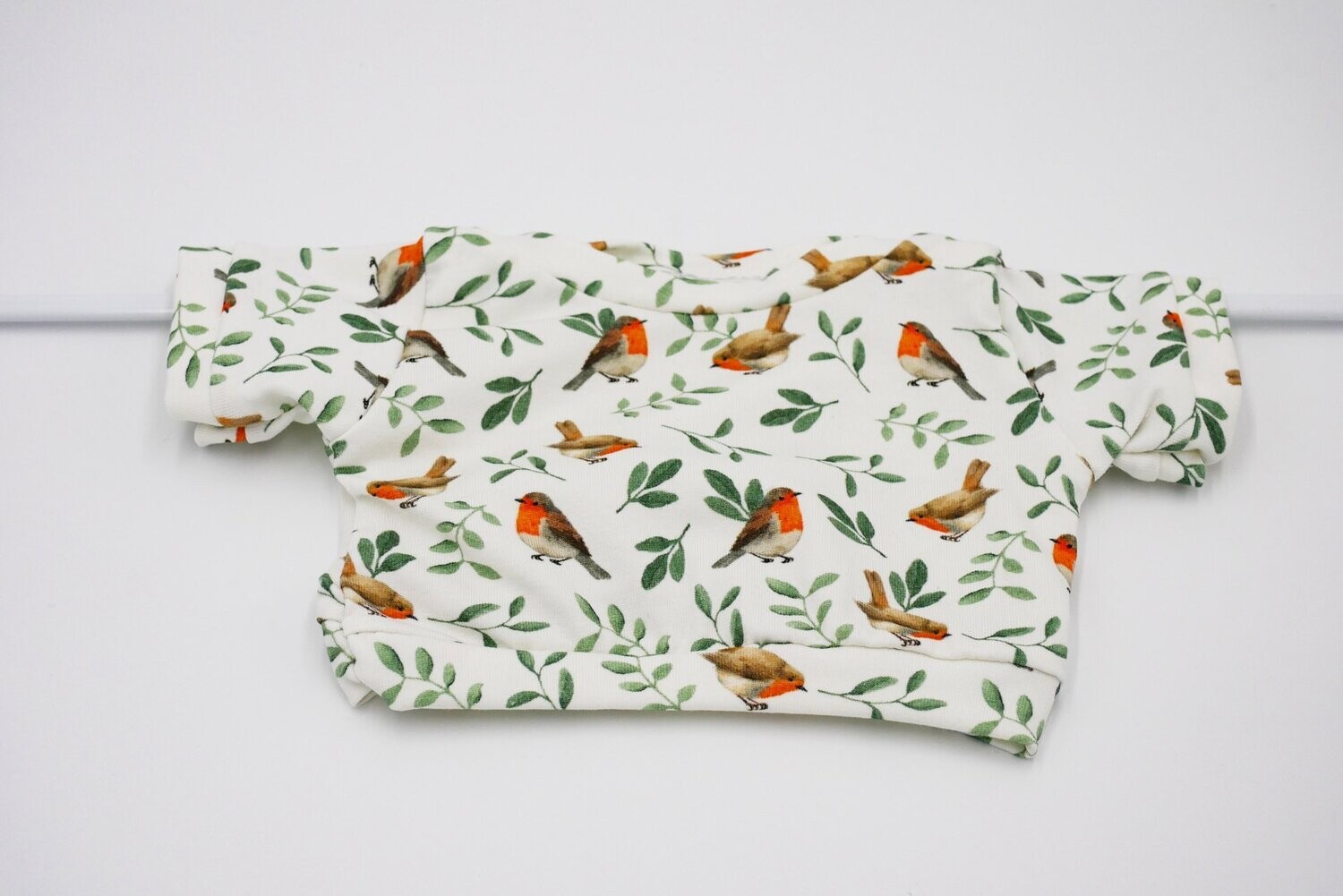 Puppen T-Shirt || Vögel und Blätter || für Puppen zwischen 40 und 50 cm