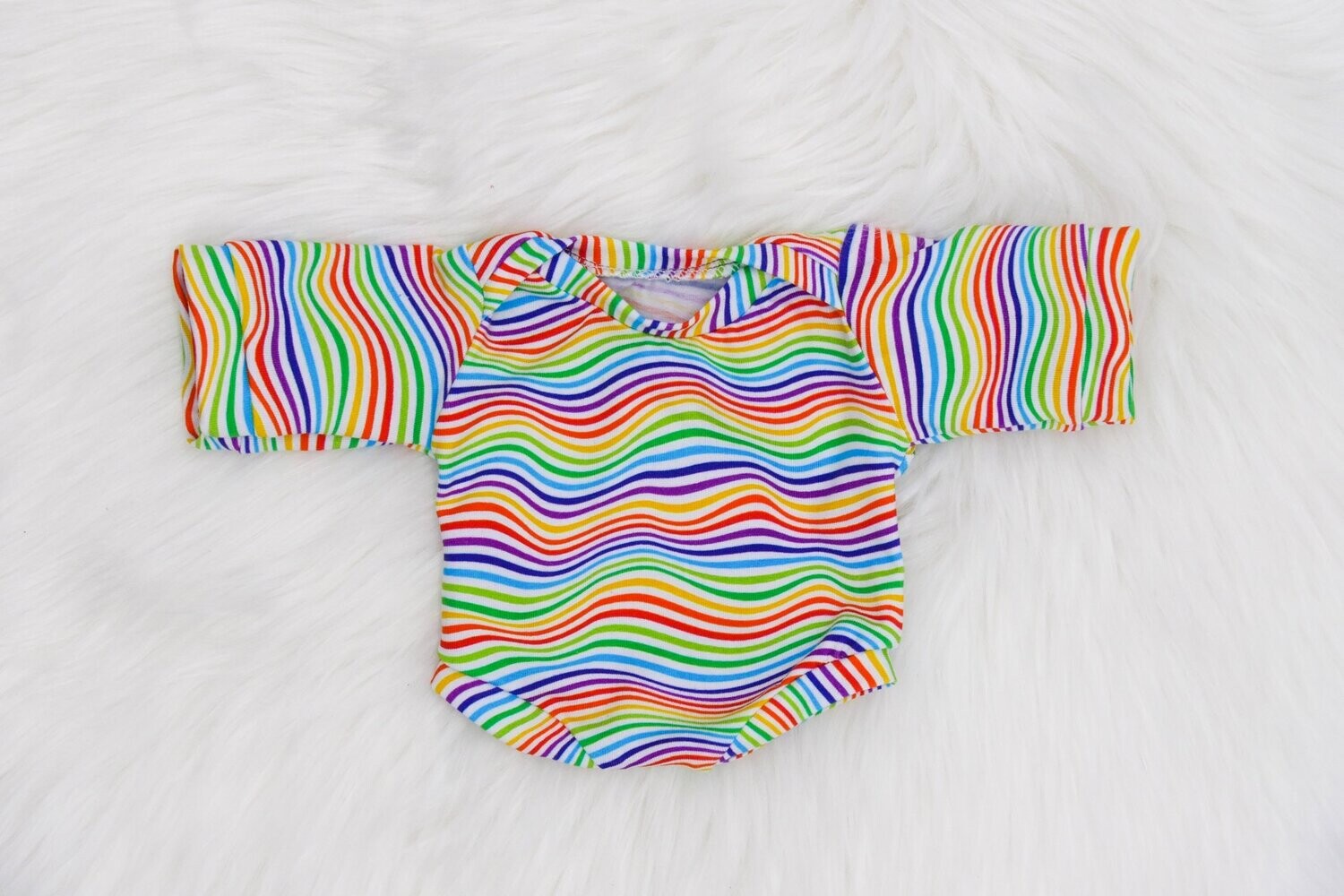 Puppen Baby Body || Regenbogen || für Puppen zwischen 45 und 50 cm