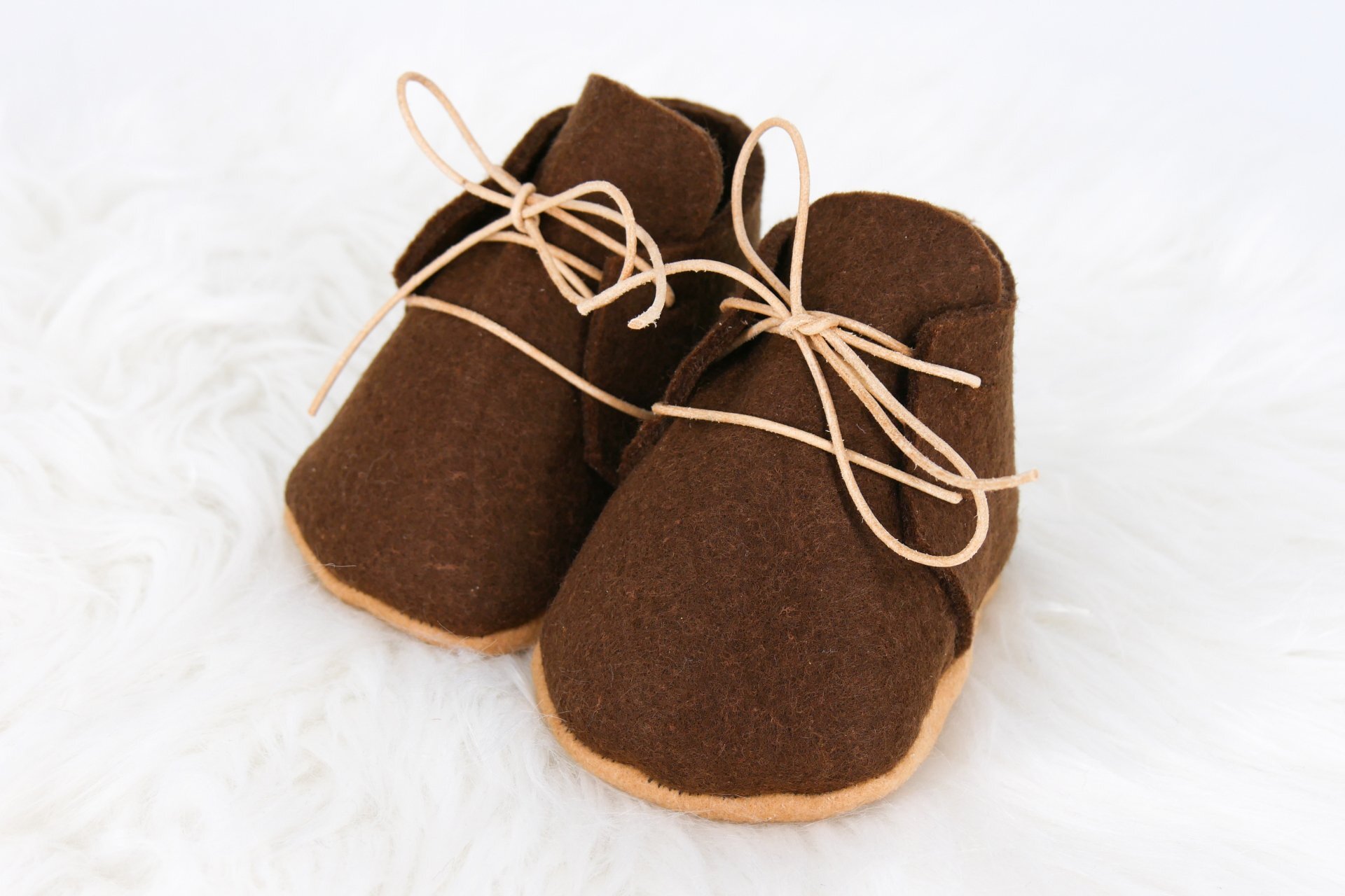 Puppenschuhe || braun || für Puppen zwischen 45 und 50cm