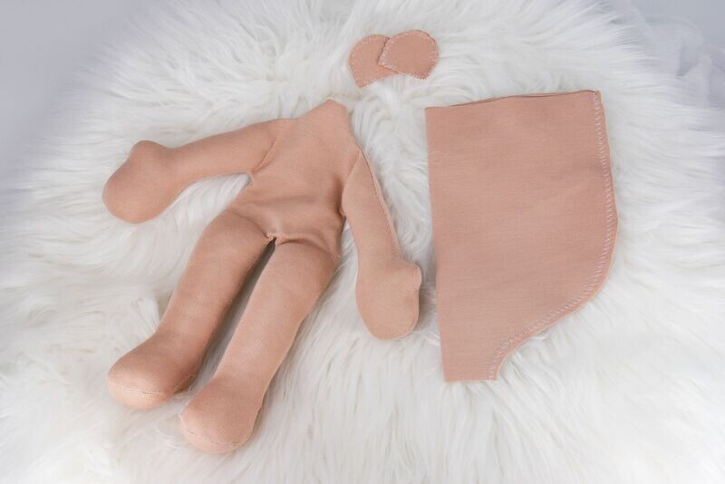 Puppenrohling || für 30-35cm Puppen || Zur Fertigung einer Stoffpuppe || Achtung: Nur für ehemalige Kursteilnehmer