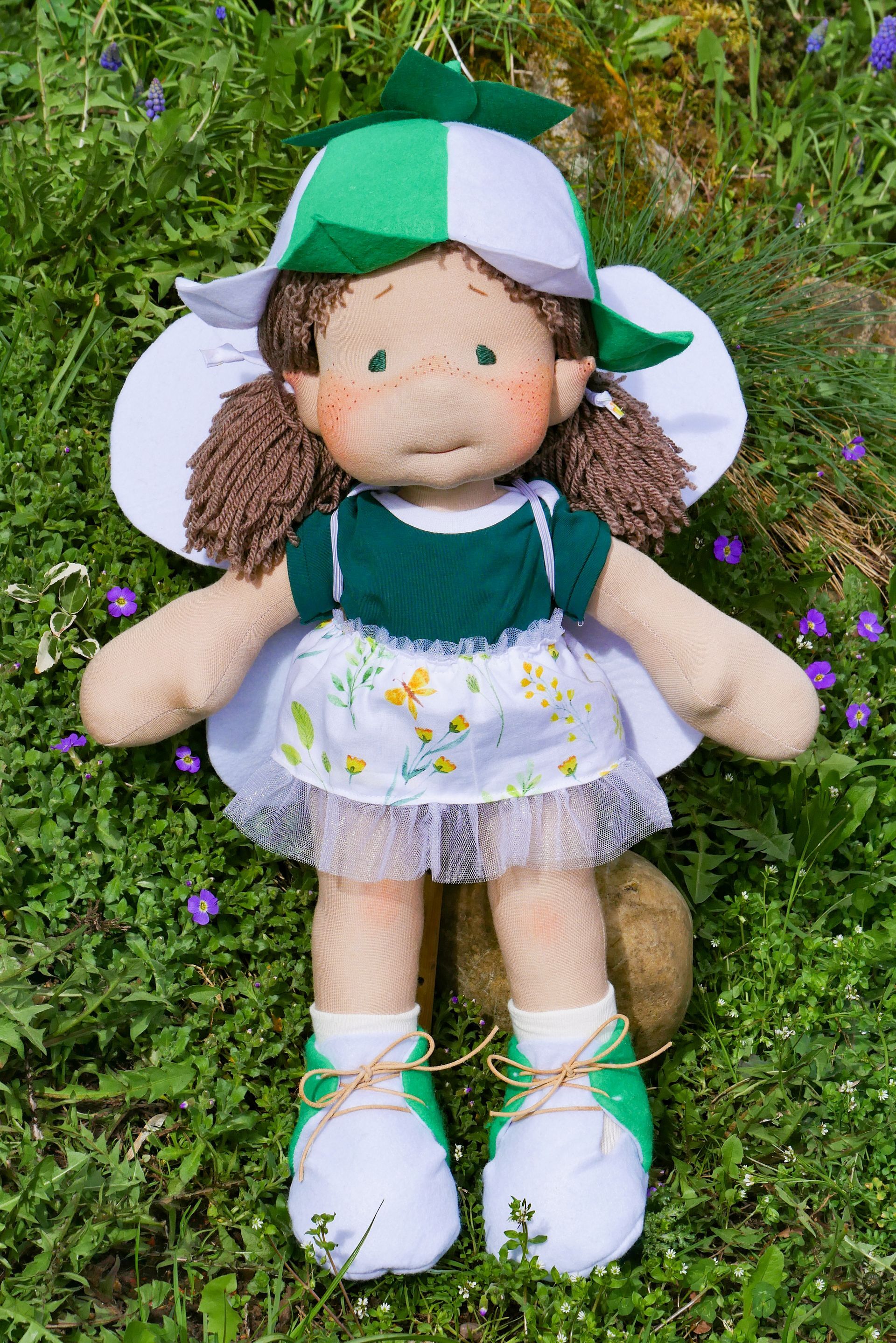 Feen Puppenmädchen Lara || Art: Waldorfpuppe || Puppenkind 50 cm