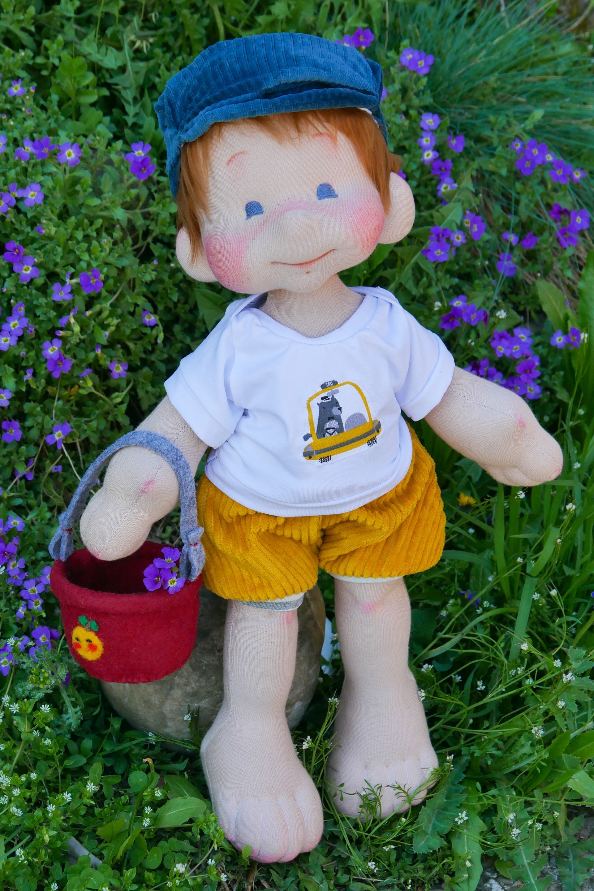 Puppenjunge Matteo || Art: Waldorfpuppe || Puppenkind 50 cm